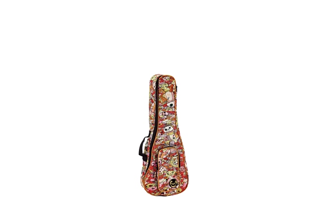 Husă ukulele tenor Ortega KEIKI Gigbag for Tenor Ukuleles with Shoulder Straps - Voodoo Puppet