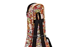 Husă ukulele tenor Ortega KEIKI Gigbag for Tenor Ukuleles with Shoulder Straps - Voodoo Puppet