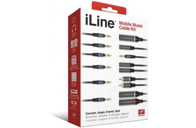 IK Multimedia iLine - Mobile Music Cable KIT