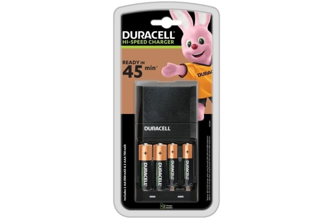 Încărcător pentru baterii DuraCell Incarcator NiMH AA/AAA CEF27 + 2x AA 1300mAh + 2x AAA 750mAh