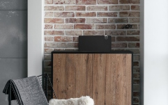 Incintă stereo bi-amplificată Klipsch The Three Plus Matt Black