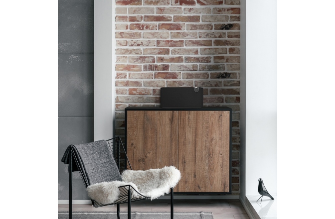 Incintă stereo bi-amplificată Klipsch The Three Plus Matt Black