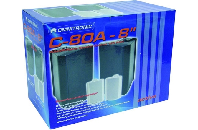 Incinte amplificate Omnitronic C-80A