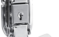 Încuietoare Adam Hall 1907 Drawbolt Small Nickel-Plated lockable