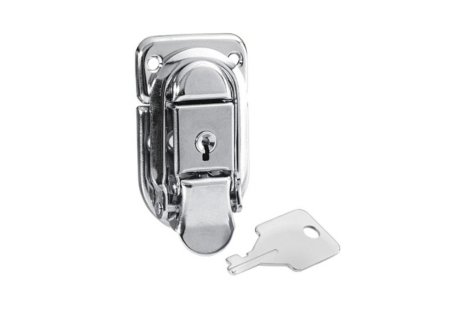 Încuietoare Adam Hall 1907 Drawbolt Small Nickel-Plated lockable