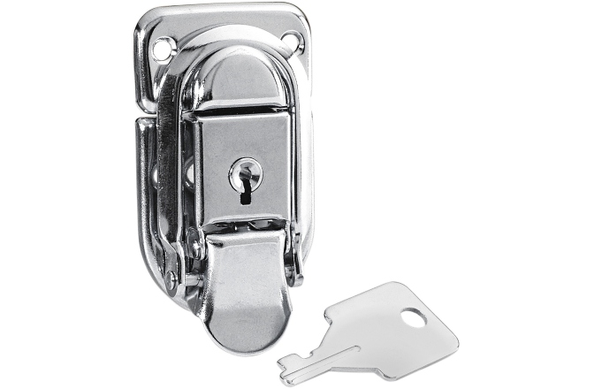 Încuietoare Adam Hall 1907 Drawbolt Small Nickel-Plated lockable