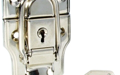 Încuietoare Adam Hall 1908 Drawbolt medium nickel-plated lockable