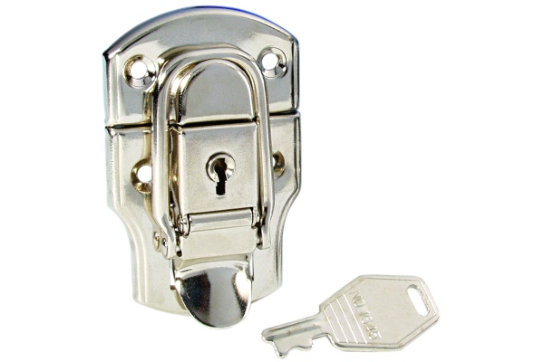 1908 Drawbolt medium nickel-plated lockable 1908 Drawbolt medium nickel-plated lockable