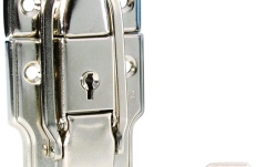 Încuietoare Adam Hall 1911 Drawbolt large nickel-plated lockable