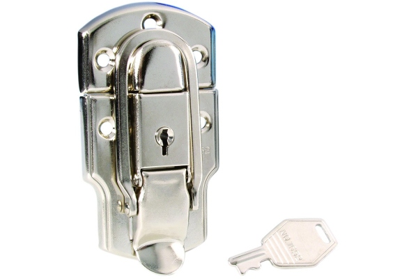 1911 Drawbolt large nickel-plated lockable 1911 Drawbolt large nickel-plated lockable