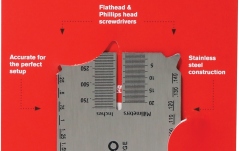 Indicator înălțime corzi Daddario String Height Gauge