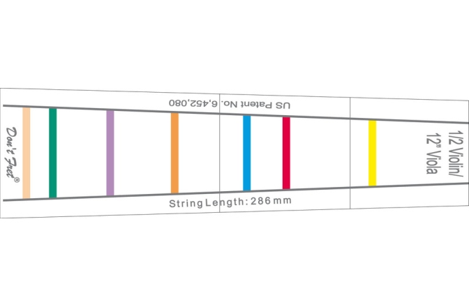 Indicator poziție violoncel Gewa Marcaj tastiera Don't Fret 1/4 Cello