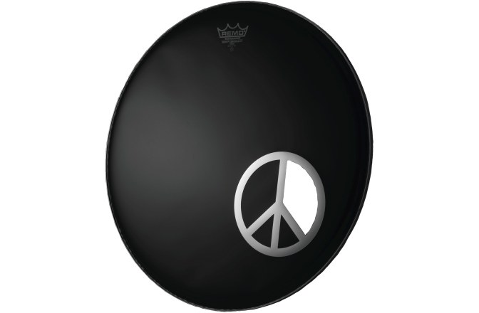 Inel autoadeziv Remo Dynamo 6" Chrome "Peace Sign"
