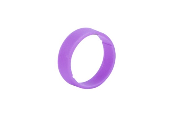 HI-XC marking ring for  Hicon XLR straight violet