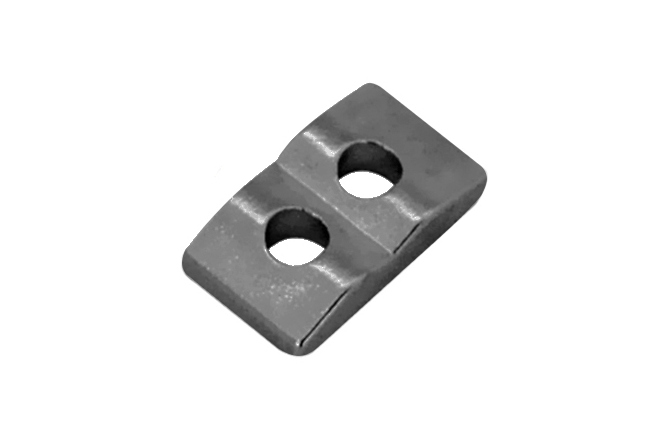 Inserție prăguș blocabil Floyd Rose  FR7NCBBNP - 7-String Center Nut Clamping Block - Black Nickel