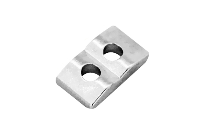 Inserție prăguș blocabil Floyd Rose  FR7NCBCP - 7-String Center Nut Clamping Block - Chrome