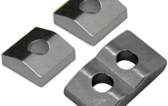 Inserții prăguș blocabil Floyd Rose  FR7NCBBN3P - 7-String Nut Clamping Blocks (3 pcs) - Black Nickel