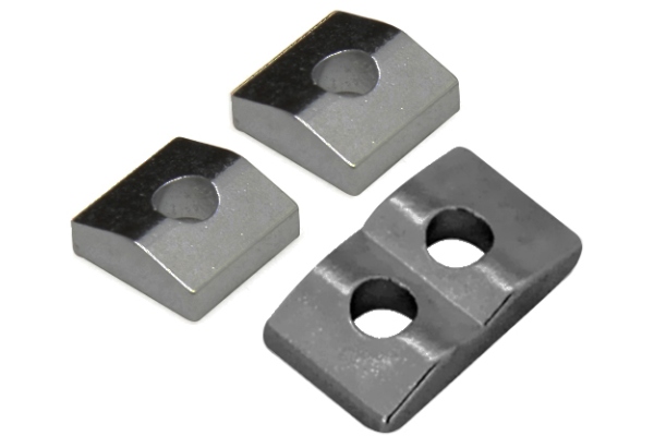  FR7NCBBN3P - 7-String Nut Clamping Blocks (3 pcs) - Black Nickel