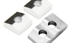 Inserții prăguș blocabil Floyd Rose  FR7NCBC3P - 7-String Nut Clamping Blocks (3 pcs) - Chrome