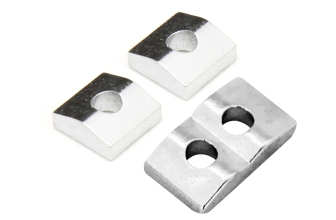 Inserții prăguș blocabil Floyd Rose  FR7NCBC3P - 7-String Nut Clamping Blocks (3 pcs) - Chrome