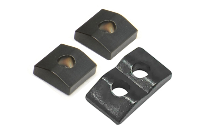 Inserții prăguș blocabil Floyd Rose  FR7NCBSB3P - 7-String Nut Clamping Blocks (3 pcs) - Satin Black