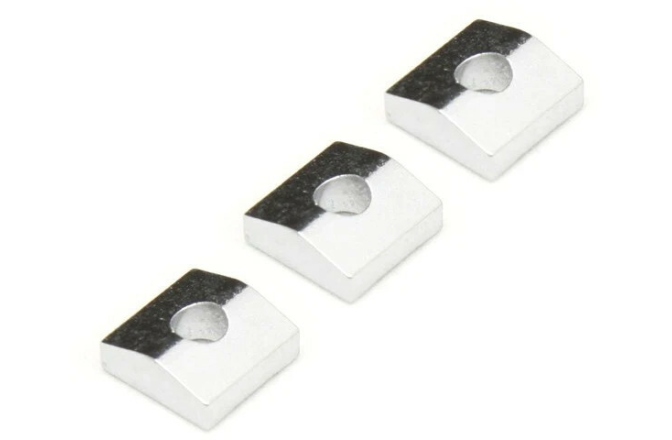 Inserții prăguș blocabil Floyd Rose  FRNCBCP - Original Nut Clamping Blocks - Chrome