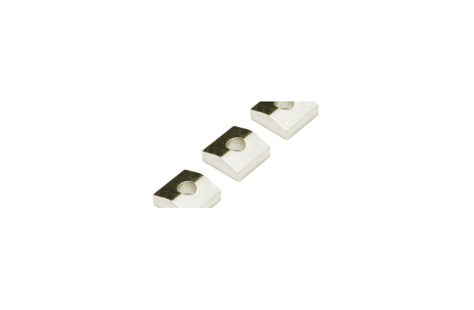 Inserții prăguș blocabil Floyd Rose  FRNCBSCP - Original Nut Clamping Blocks - Satin Chrome