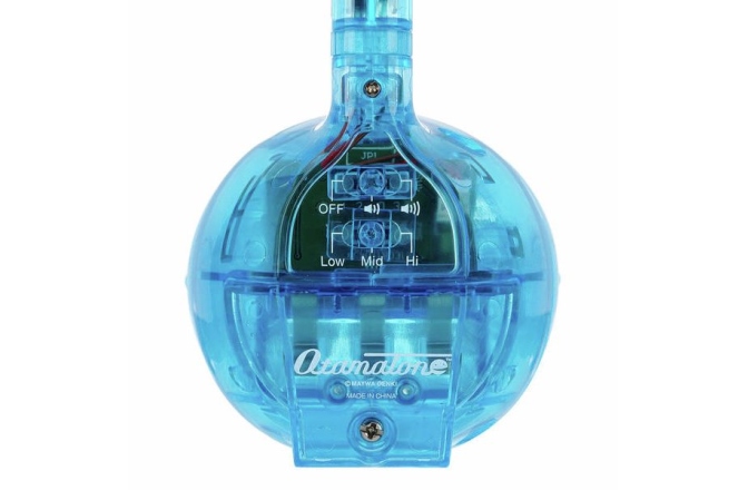 Instrument electronic tip sintetizator Otamatone Classic Crystal Clear Blue