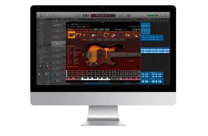 Instrument virtual de chitară bas IK Multimedia Modo Bass Boxed