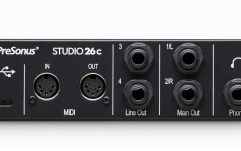 Interfață audio 2x4 USB-C Presonus Studio 26c