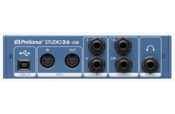 Interfata audio/MIDI USB Presonus Studio 26