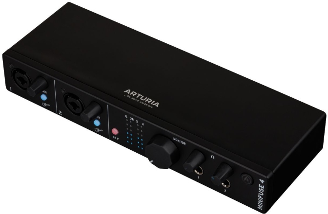 Interfață audio Arturia MiniFuse 4 Black