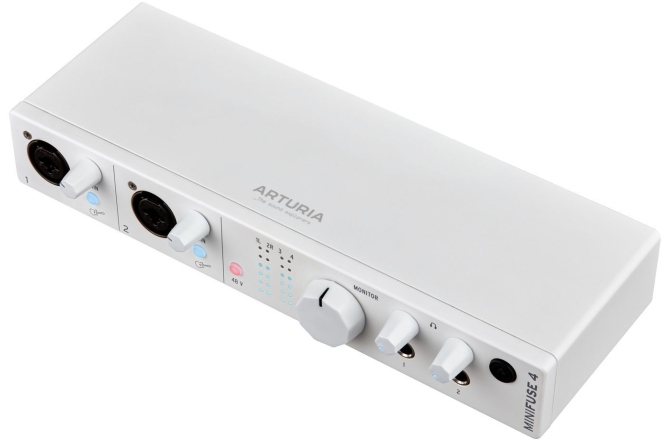 Interfață audio  Arturia MiniFuse 4 White