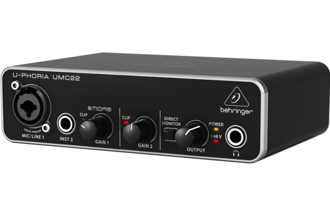 Interfata audio Behringer U-Phoria UMC22