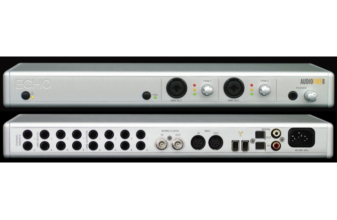 Interfata audio FireWire ECHO Audiofire 8 - discontinued
