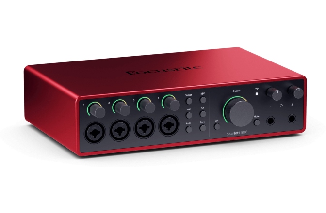 Interfata audio Focusrite Scarlett 18i16 4th Gen