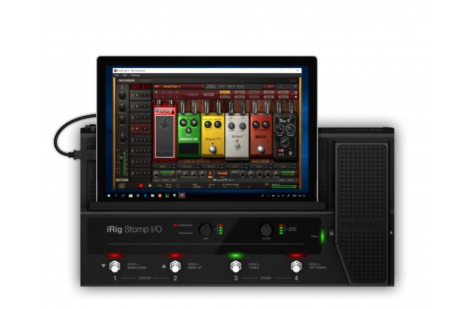 Interfață audio iOS, Android IK Multimedia iRig Stomp I/O - Produs resigilat