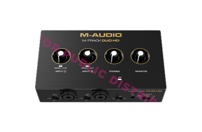 Interfață audio M-AUDIO M-track Duo HD 