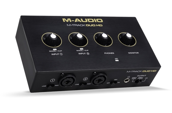 Interfață audio M-AUDIO M-Track Duo HD