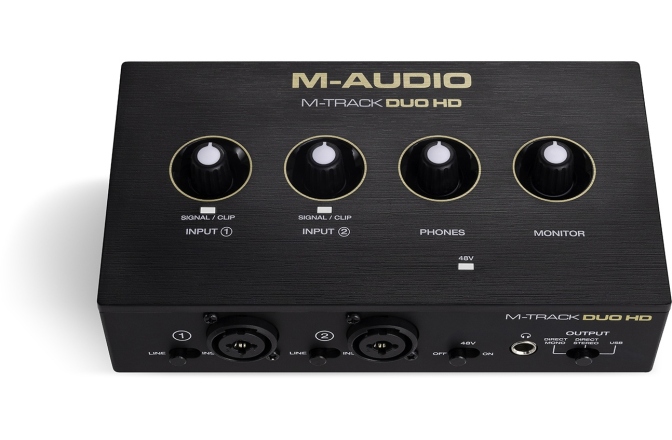 Interfață audio M-AUDIO M-Track Duo HD