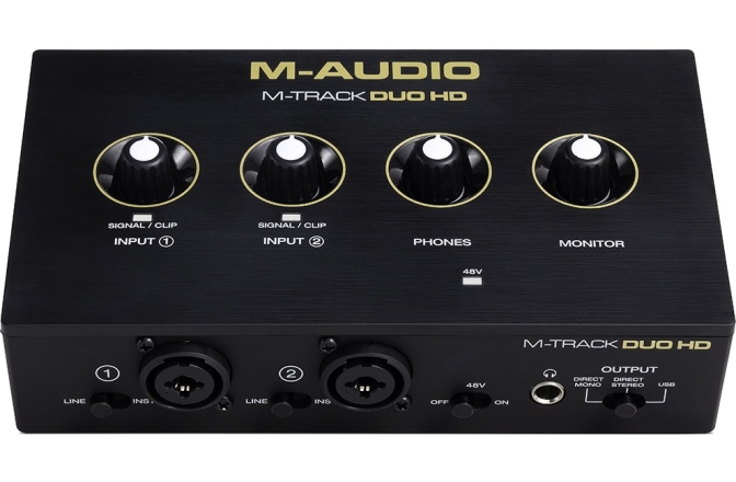 Interfață audio M-AUDIO M-Track Duo HD