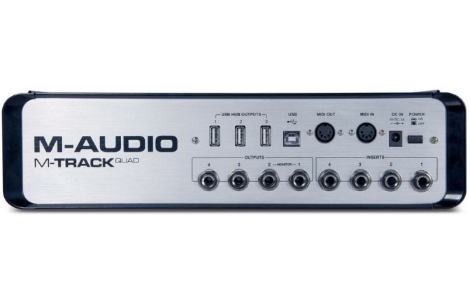 Interfata audio M-AUDIO M-Track Quad