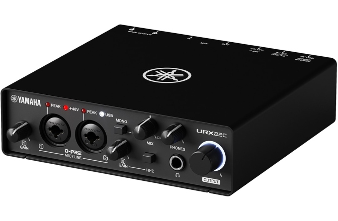 Interfață audio/MIDI USB-C Yamaha URX22C