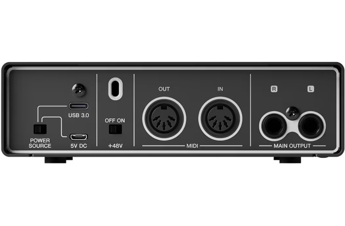 Interfață audio/MIDI USB-C Yamaha URX22C