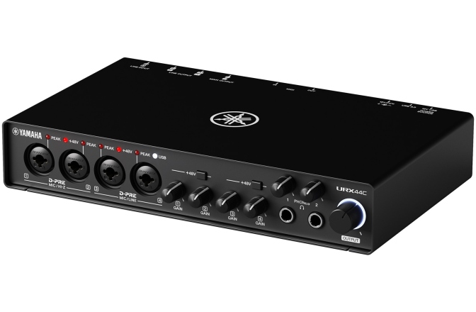 Interfață audio MIDI/USB-C Yamaha URX44C