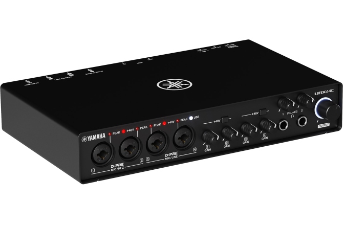 Interfață audio MIDI/USB-C Yamaha URX44C