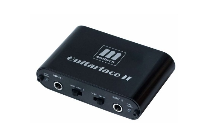 Interfață audio Miditech Guitarface II