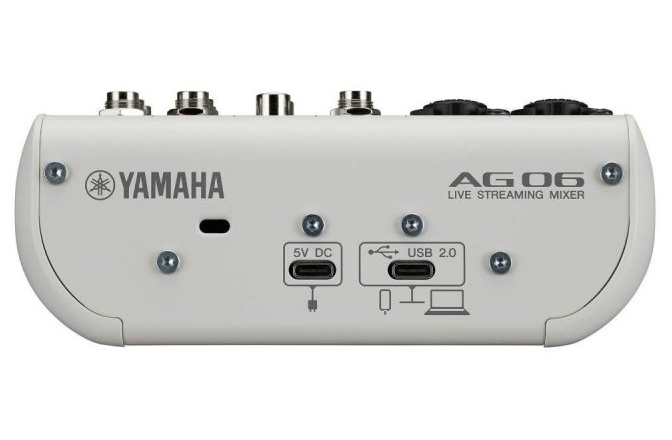 Interfață audio / Mixer Yamaha AG06 mk2 White