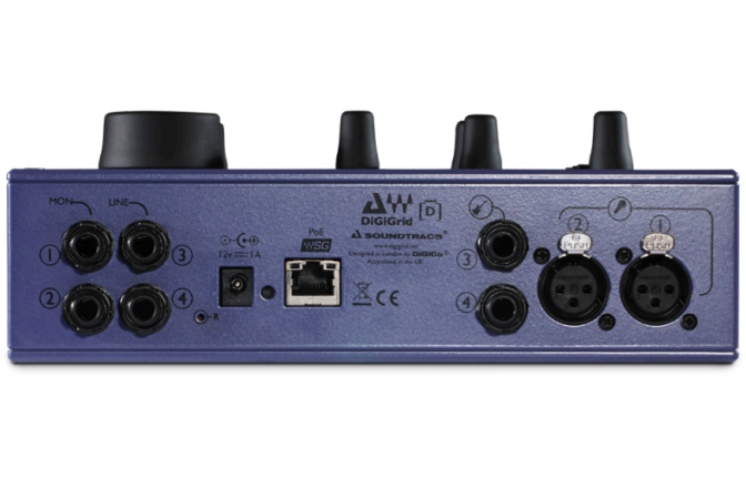 Interfață audio PoE DiGiGrid DiGiGrid D