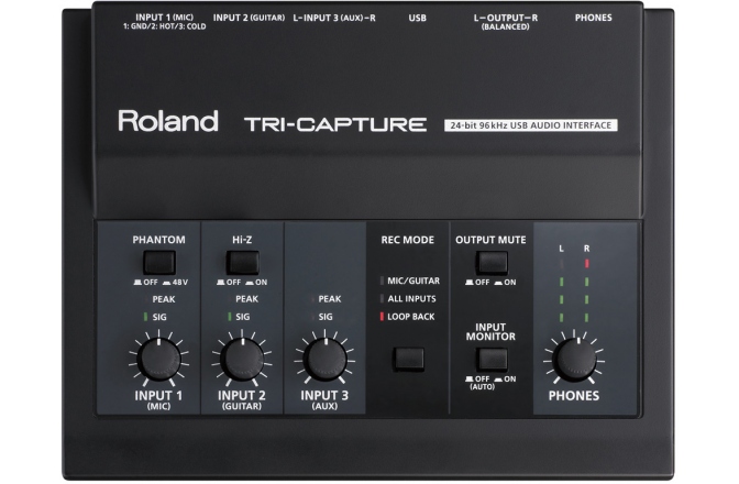 Interfata audio Roland UA-33 Tri-Capture